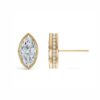 BEZAL-MARQUISE-STUD-03 YG
