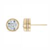 BEZAL-ROUND-STUD-01 YG