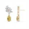 CLUSTER-EARRING-2 YG