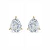 HIDDEN-HALO-PEAR-STUD-04 YG 01